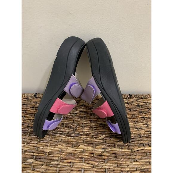 Sawyer Sandals Drew 6.5 M Pink Purple Lavender Colorful Princess Retails $160 - Picture 3 of 9